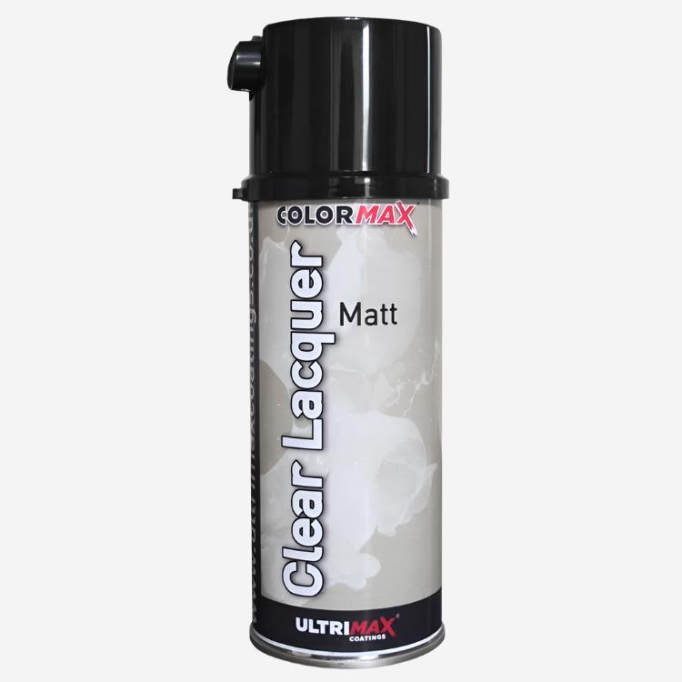 Colormax Aerosol Clear Lacquer Pro - Matt