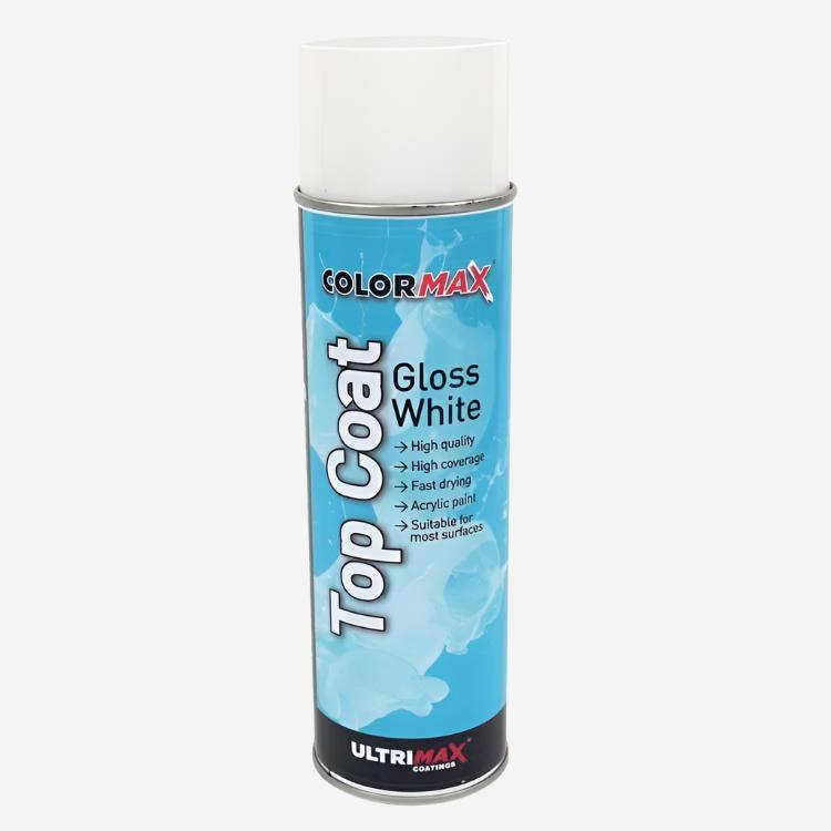 Colormax Aerosol Gloss White