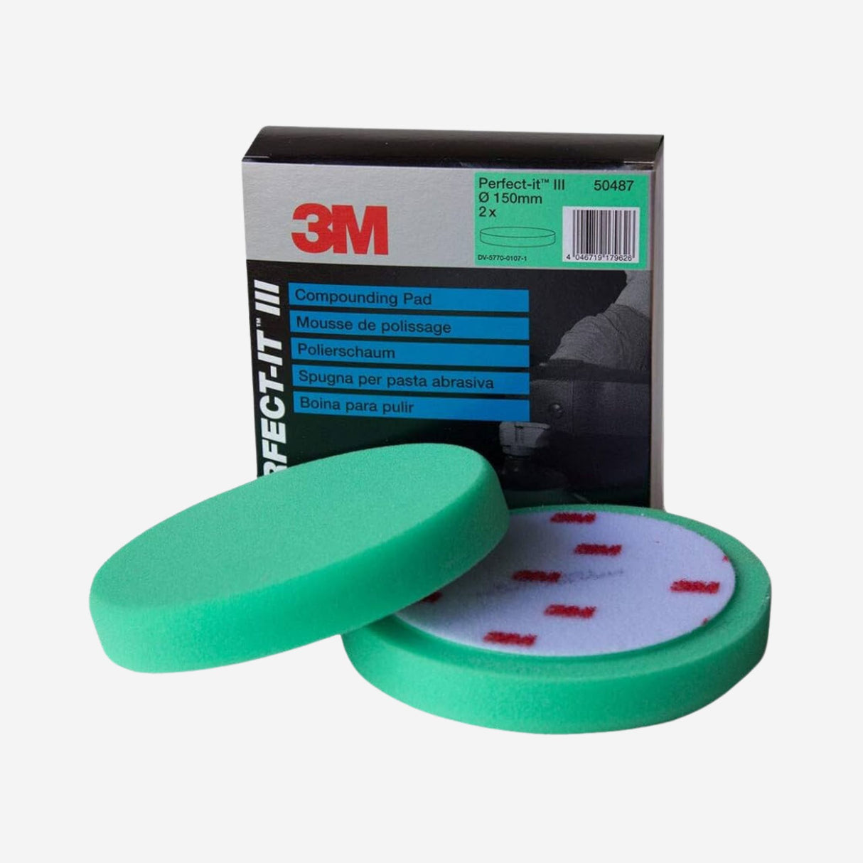 3m Compounding Pad - Green 50487 (2)