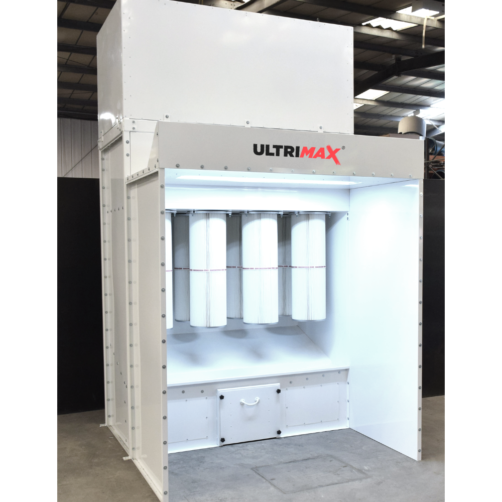 Ultrimax Reverse Jet Cartridge Booth