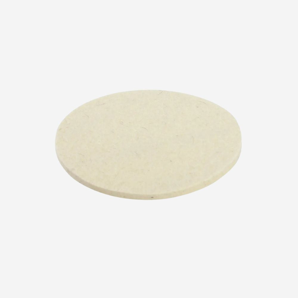 Mirka Polishing Felt Pad White - 125mm - (2)