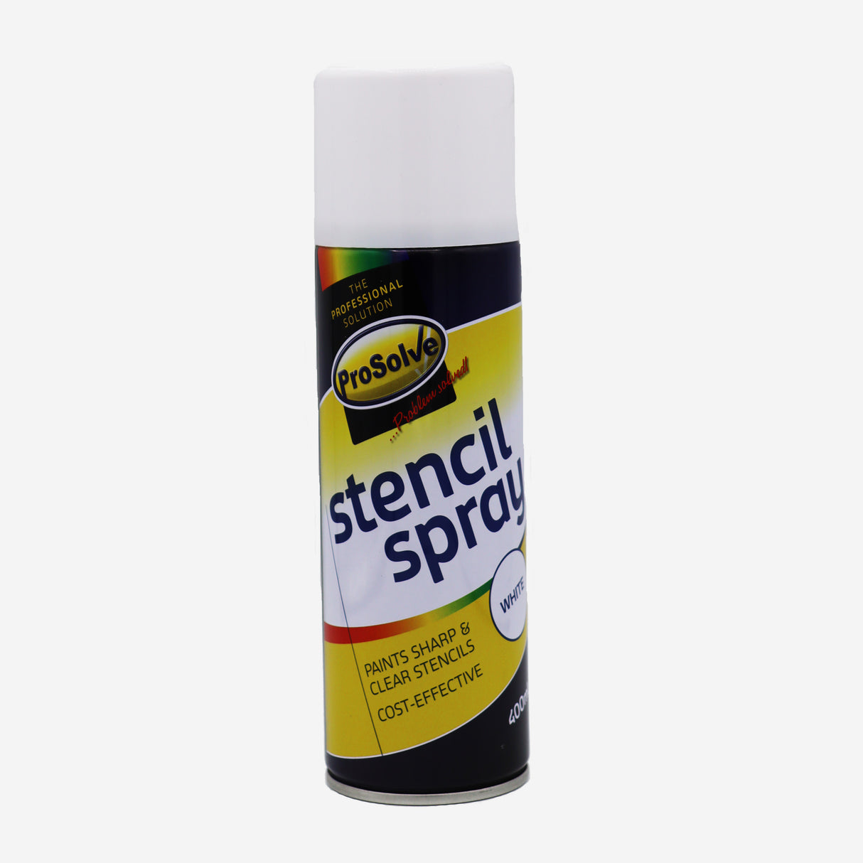 Prosolve Aerosol Stencil Spray - White - 400ml