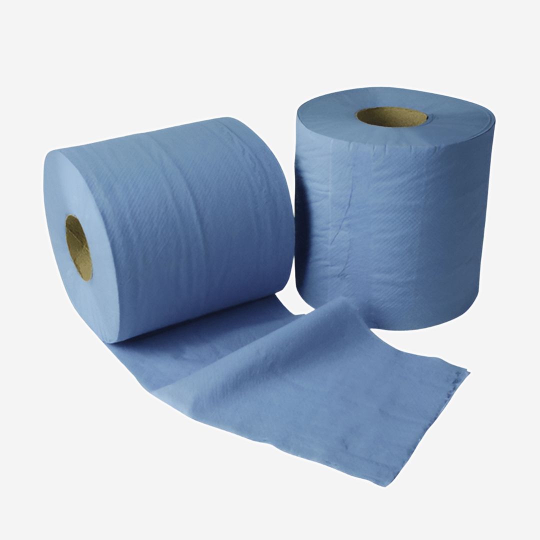 Ultrimax Blue Paper Rolls (pk Of 6) 180mm X 100m