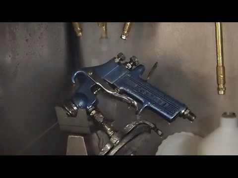 Unic Automatic Solvent Spray Gun Cleaner - 2 Gun